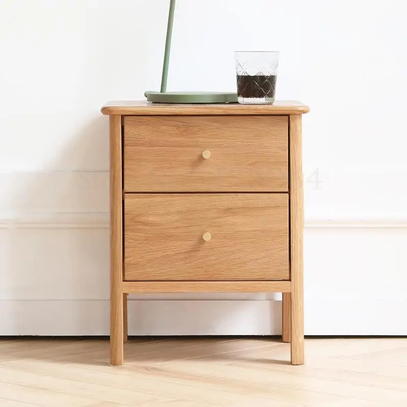 Сплошная деревянная прикроватная настольная лампа современный минималистский