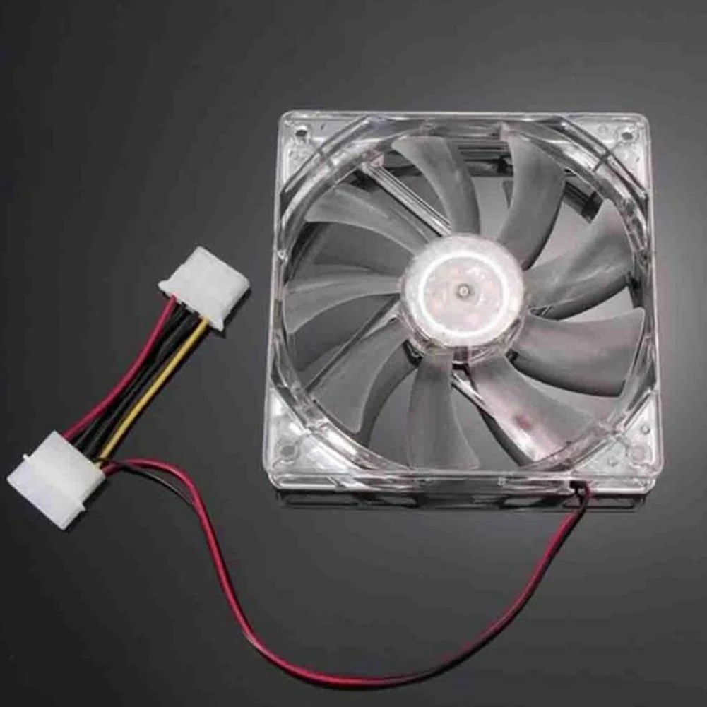 Новейший 12 см цветной светодиодный RGB вентилятор шасси кулер вентилятор охлаждения Радиатор 4 Pin Ультра-тихий светильник PC Gamer чехол вентилятор
