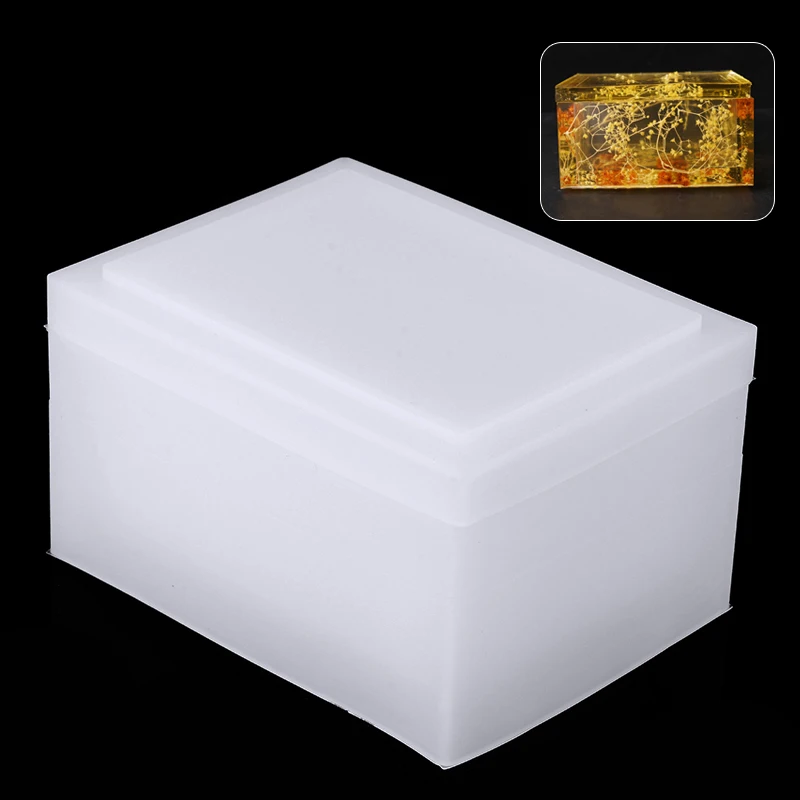 

Tissues Case Mold Tissue Box Crystal Epoxy Mould Daily Necessities Decorative Craft Silicone Mold Making
