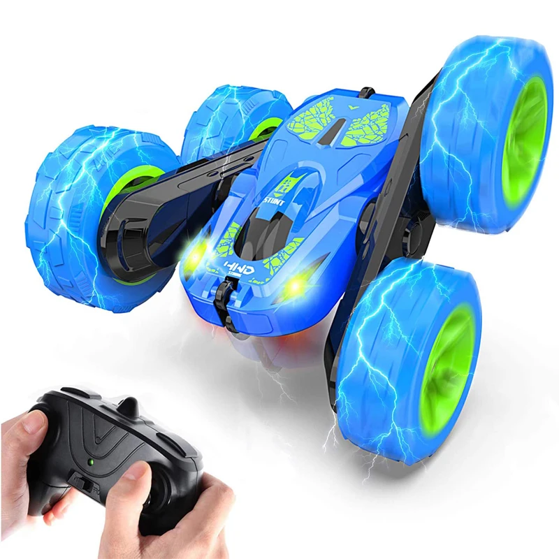 Пульт дистанционного управления Управление автомобилей для мальчиков RC Stunt 4WD 2 4