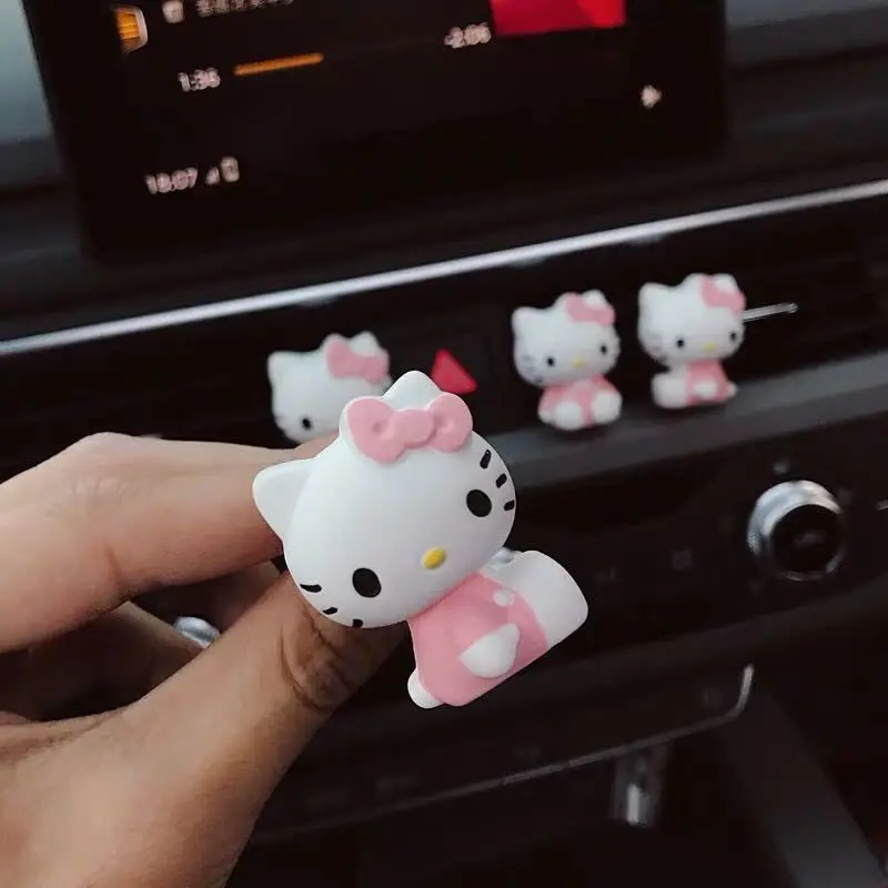 Автомобильное Украшение Hello Kitty креативное украшение для автомобиля