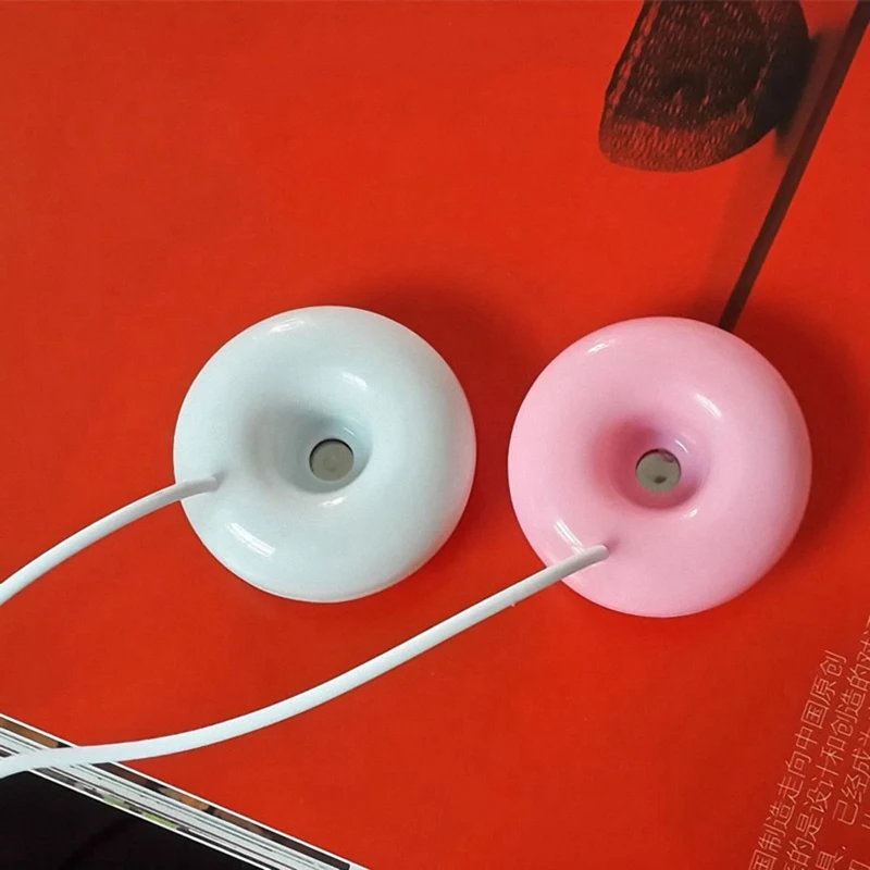 2 шт розовый пончик увлажнитель Usb офисный настольный мини портативный