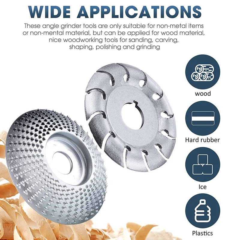

Angle Grinding Wheel Wood Carving Abrasive Disc Circular Saw Knife for Polishing Sanding Carving Grinding Wheel Plate