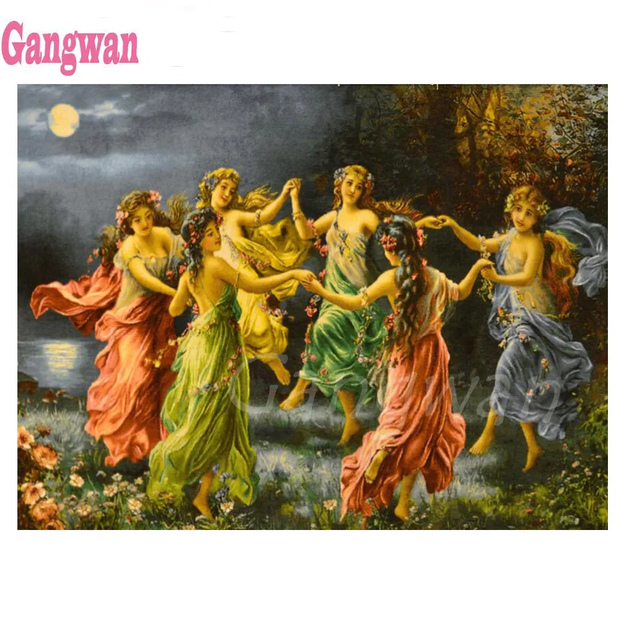 

new 5D DIY Diamond painting Cross stitch beauty women Full Square/Round Diamond embroidery kits girls home decoration painting