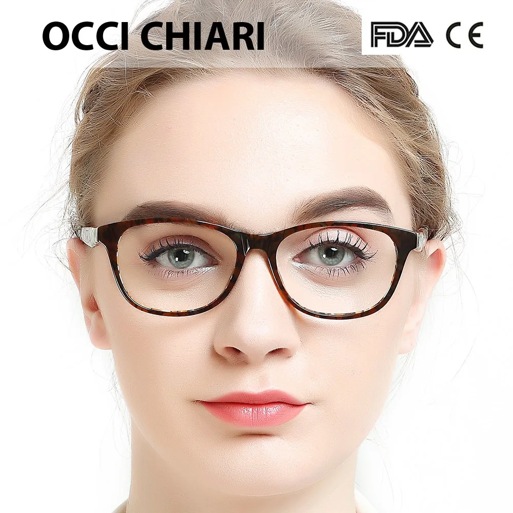 OCCI CHIARI очки для женщин, высокое качество, женские оптические очки, оправа, ацетатные очки, полная оправа, модные очки, очки, W-DEROO