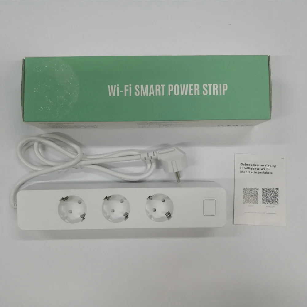 Умная ШТЕПСЕЛЬНАЯ Розетка Wifi с поддержкой приложения Tuya умная лента питания |