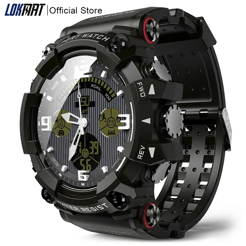 New Men's Quartz Outdoor Sports Watch Support Mobile Phone Bluetooth Pedometer Christmas Gift Birthday Gift