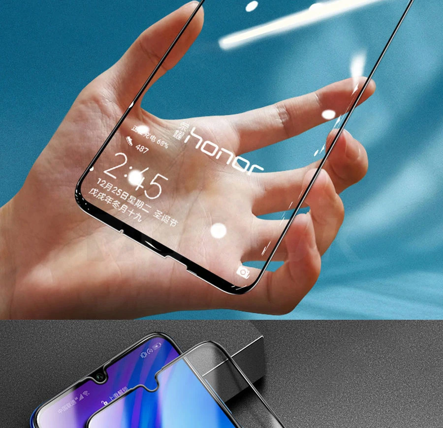 3D закаленное стекло для huawei P smart Z протектор экрана для honor 10 20 Lite honor view 20 V20 9X 8X 8A 8C защитное стекло