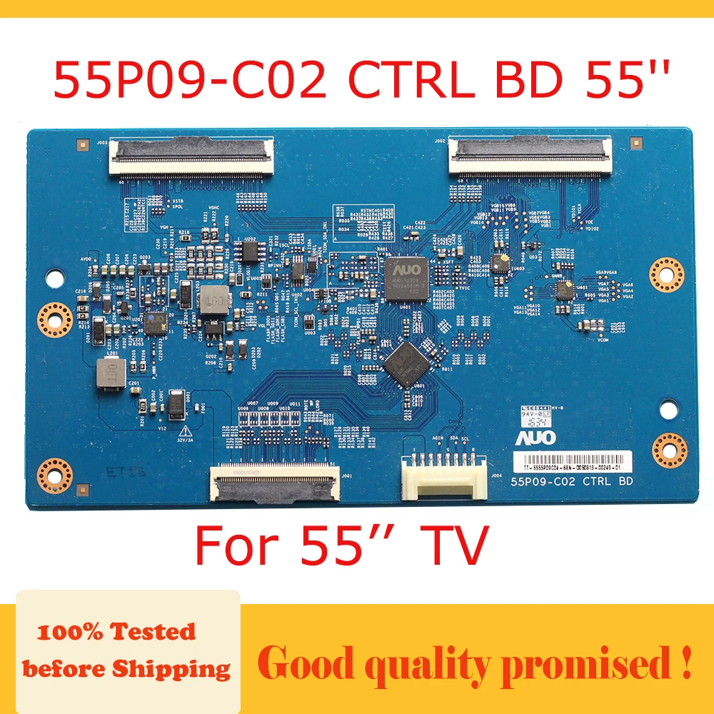 Логическая плата 55P09 C02 CTRL BD 55 '' оригинальная T Con 55P09C02 подходит для