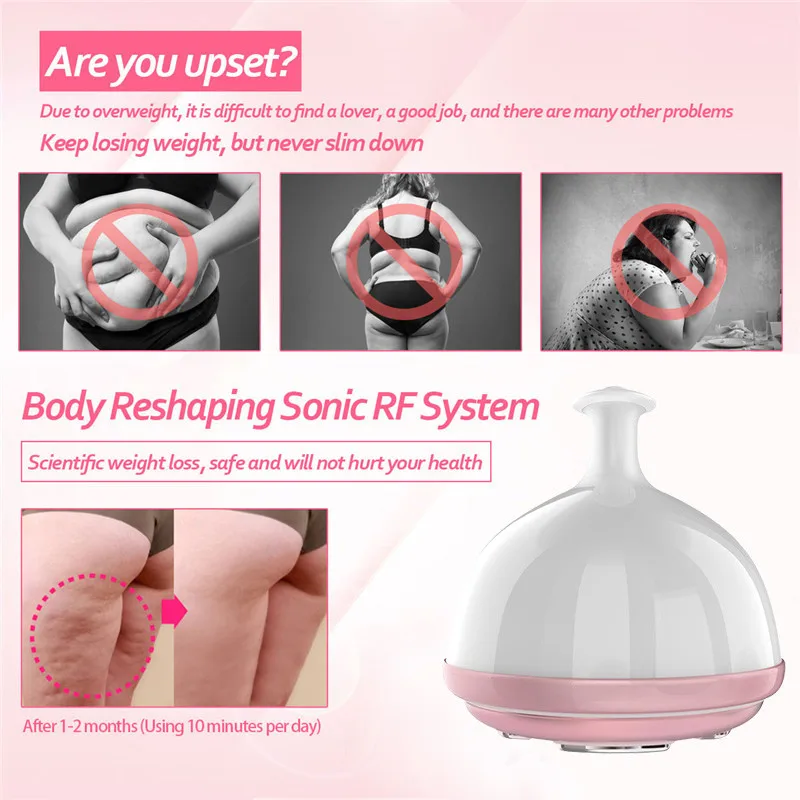 

RF Infrared Vibration Machine LED Fat Burner Anti Cellulite Lipo Device Skin Tightening Weight Loss Beauty Slimming Massager