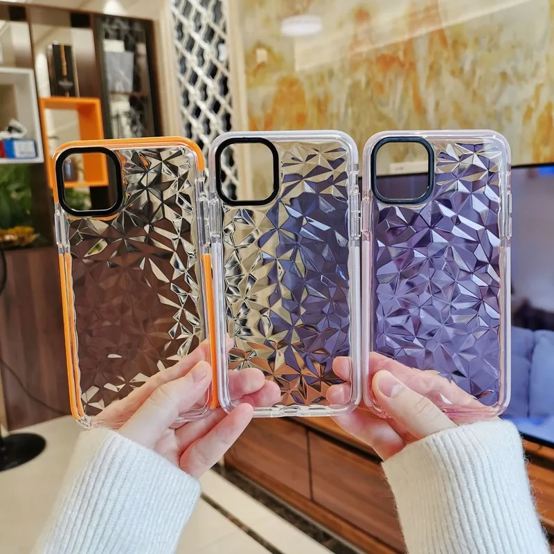 Ромбовидный узор мобильный телефон чехол подходит для IPhone7/7P/8/8P/XR/X/XS/XSMAX/11/11 Pro/11Pro