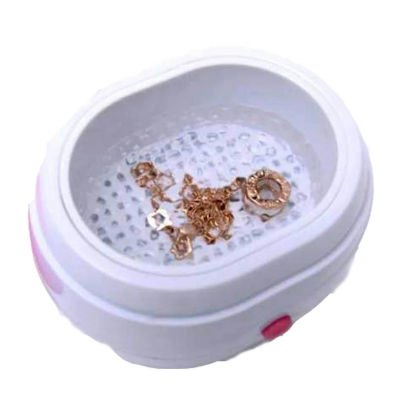 Мини ультразвуковая машина для чистки ювелирных изделий часы очки зубная щетка