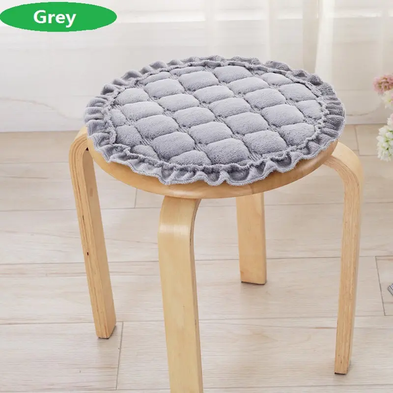 Cushion Winter Office Seat Pad Comfortable Seat Cushion Can Be Fixed On Chair Europe Round Chair Cushion