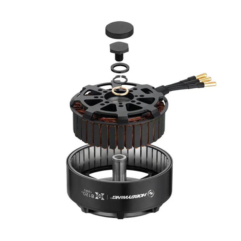 Комбинированная система Hobbywing XRotor FOC Power бесщеточный мотор 8120 100 кВ и HV 80A V3 ESC для FPV