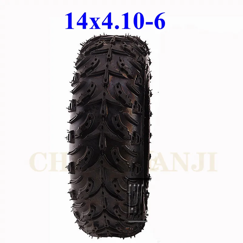 

Wear resistant vacuum tire 14x4.10-6 kart ATV modified vehicle accessories 6 inch tire