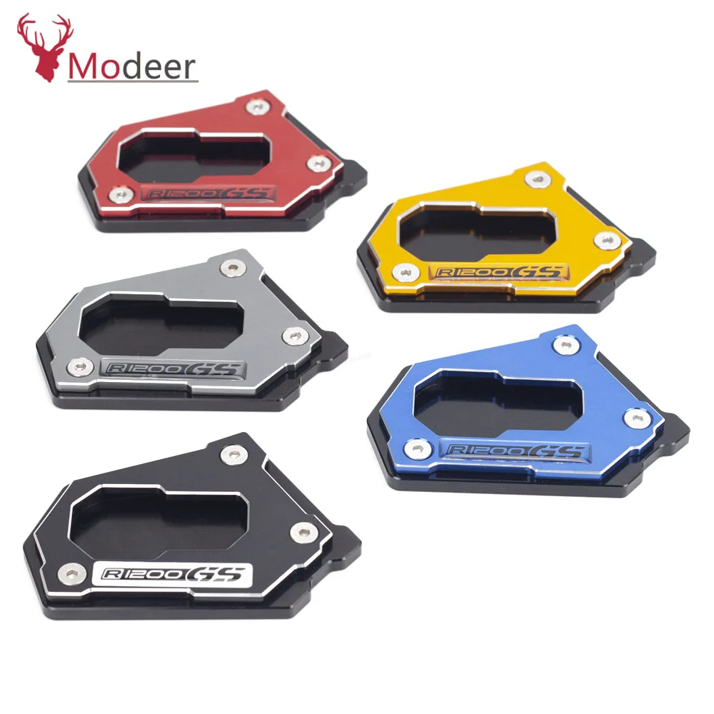 Motorcycle CNC Kickstand Side Stand Enlarge Extension For BMW R 1200 GS LC R1200GS 1200GS ADV Adventure 2014-2021 2022 2019 | Автомобили и