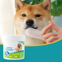 pet grooming cleaning paper wet wipes pet cleaning teeth wipes cat dog oral teeth cleaning tartar finger wipes