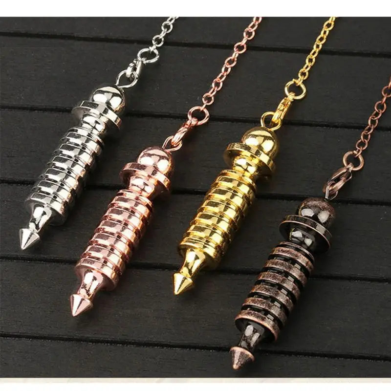 Металлический маятниковый дюбель Divination Рейки Исцеление духовная медитация Йога