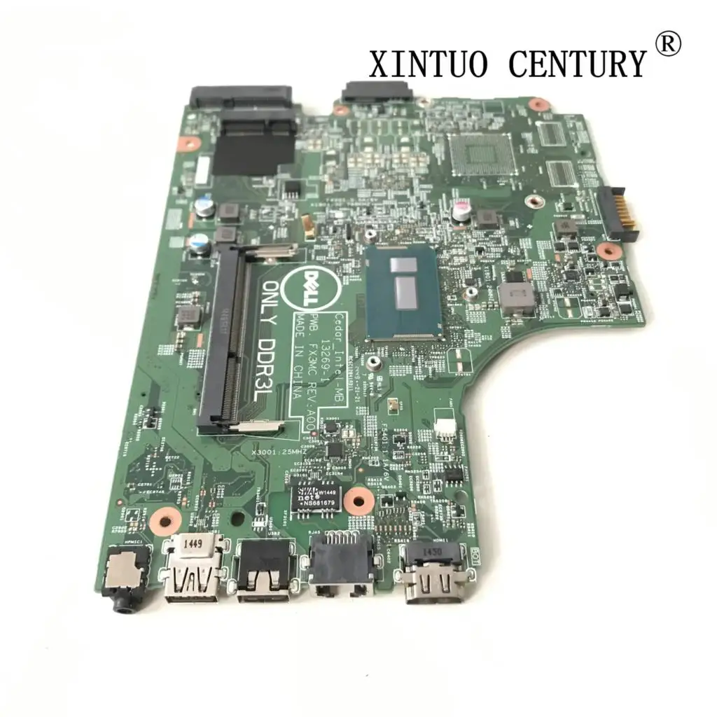 CN-0GJC23 0GJC23 GJC23 для Dell Inspiron 3442 3542 5748 материнская плата ноутбука 13269-1 FX3MC W/SR1EK i3-4005u 100%