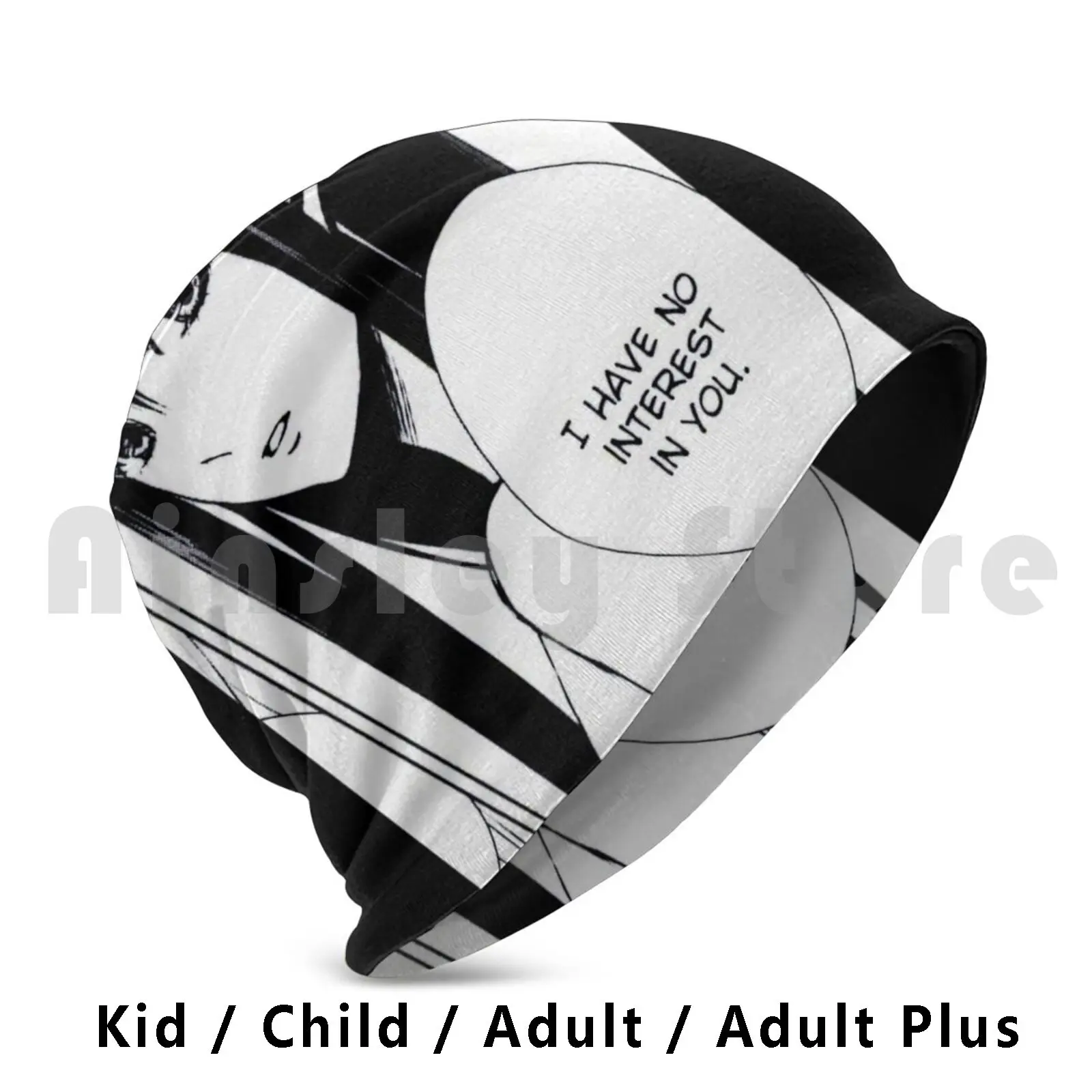 

Citrus Manga Black Version Beanies Knit Hat Hip Hop Manga Anime Japanese Tokyo Japan Idc Dont Care Anime Girl Loli