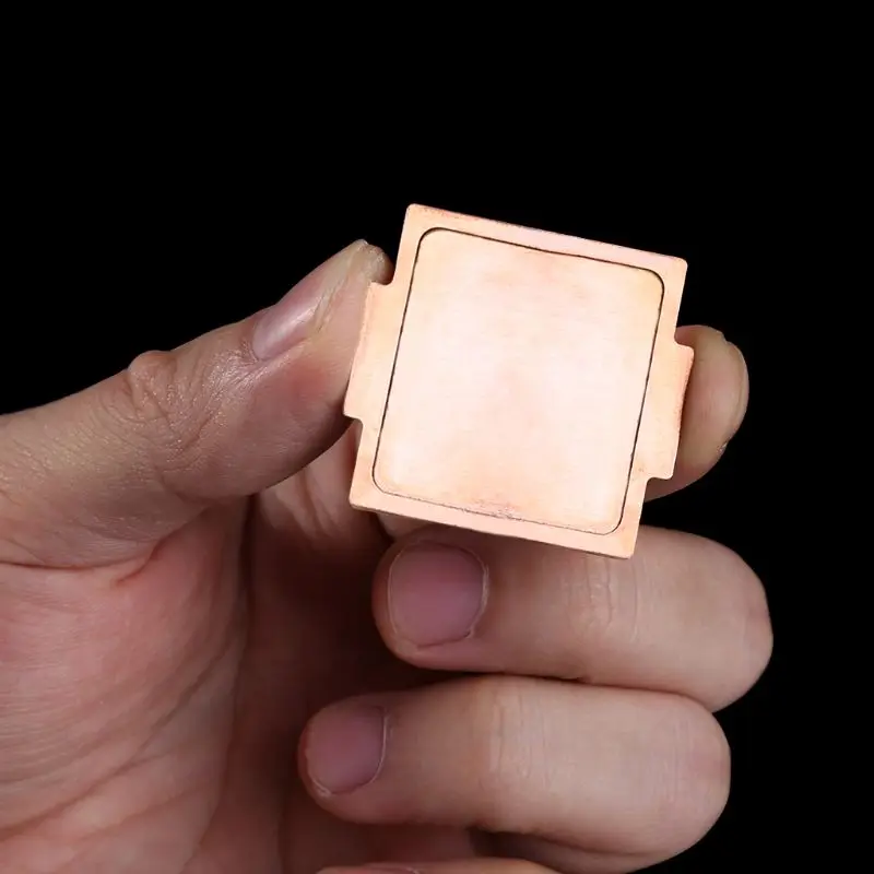 CPU Pure Copper Cover IHS Cooling For 6700K 7700K 8700K 115x Interface Protector |