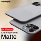 Ультратонкий чехол из песчаника для iPhone 12 13 11 Pro Max XS XR X SE 2020 6 7 8 Plus, мягкий тонкий матовый чехол из силикона и ТПУ