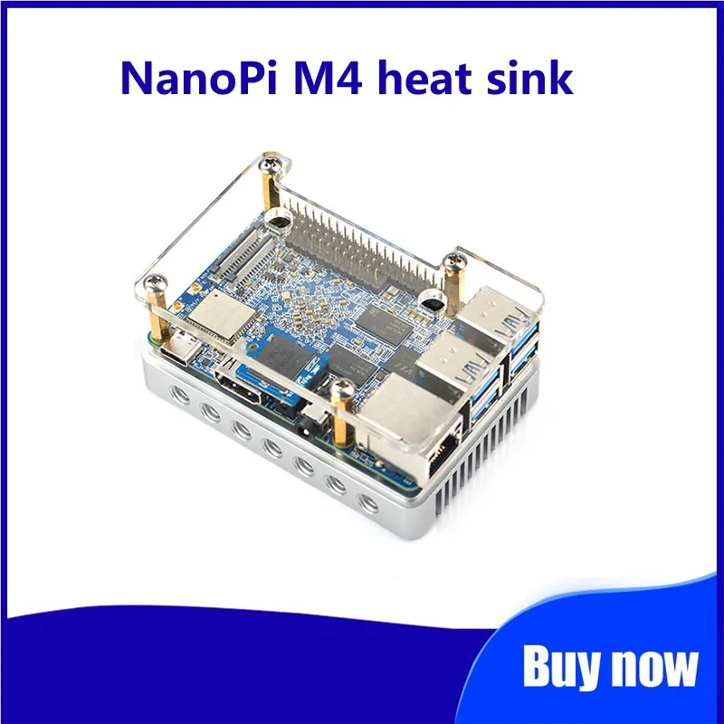 Радиатор NanoPi M4 для M4/M4 V2|Аксессуары демонстрационных стендов| |