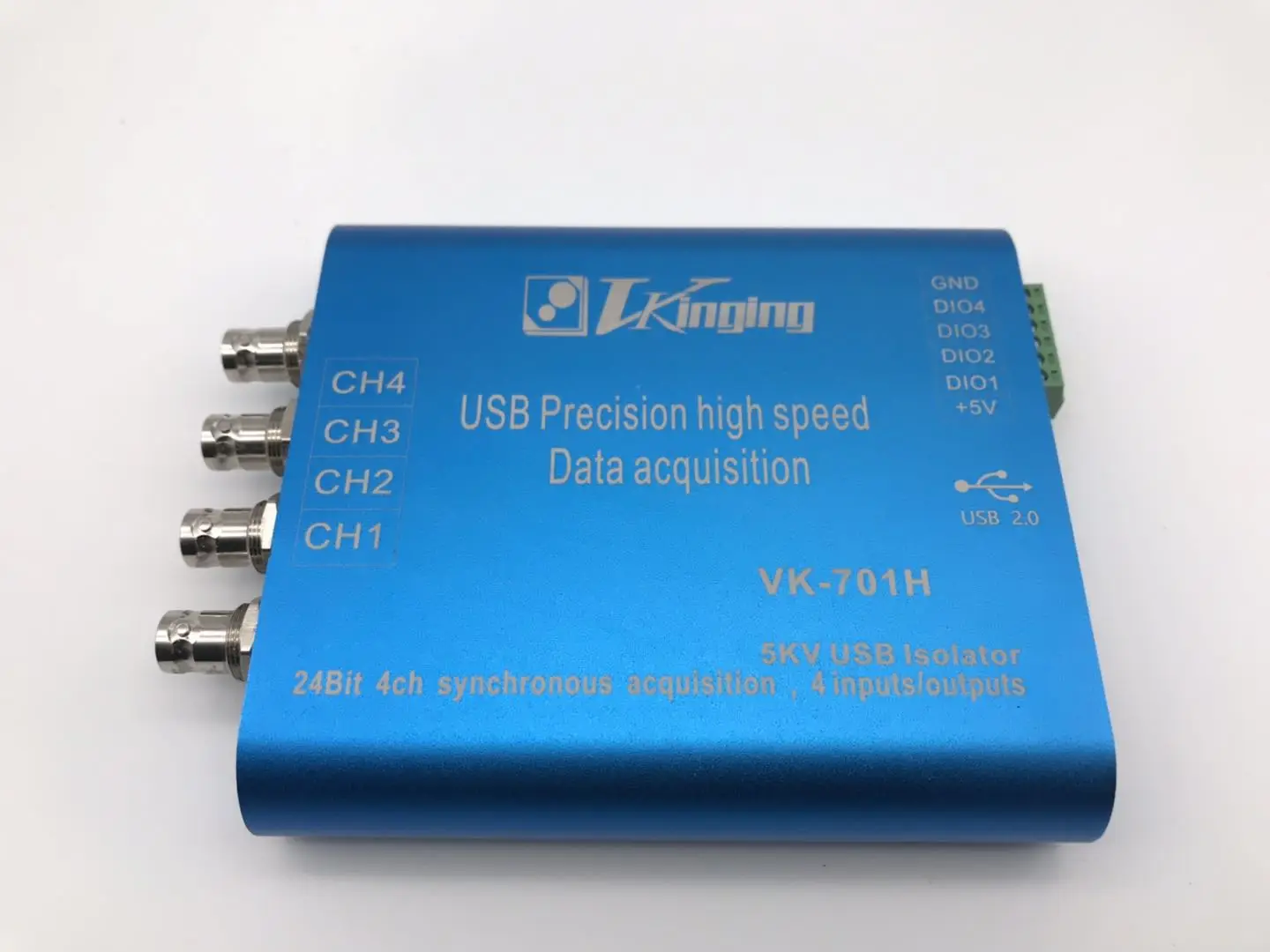 Vk701h 24 битный изолированный USB сбора данных карты с ICP точность 400 K для отбора