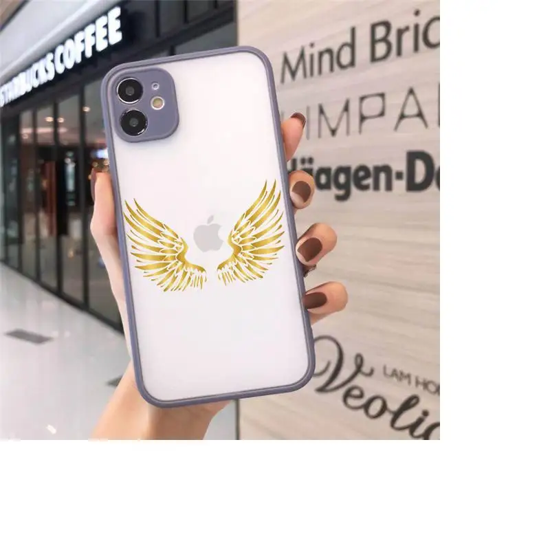 

Golden leaf flower love leopard print Phone Cases Matte For iPhone 12 Mini 11 Pro XR XS Max 7 8 Plus X Hard PC Back Cover