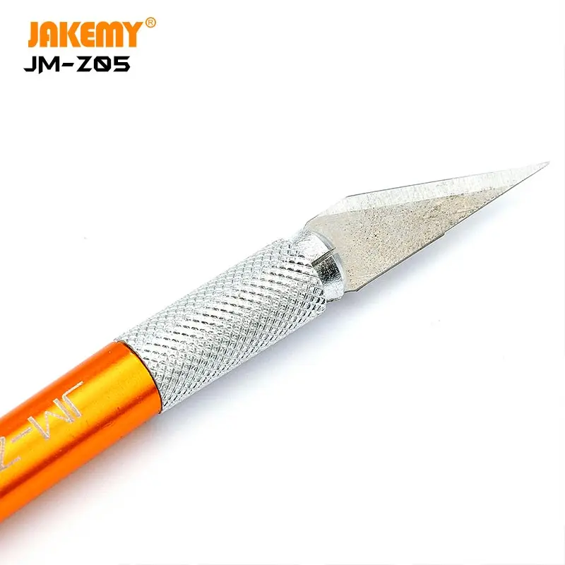 Безопасный беспроводной карманный нож JAKEMY JM-Z05/Z06 из алюминиевого сплава в форме