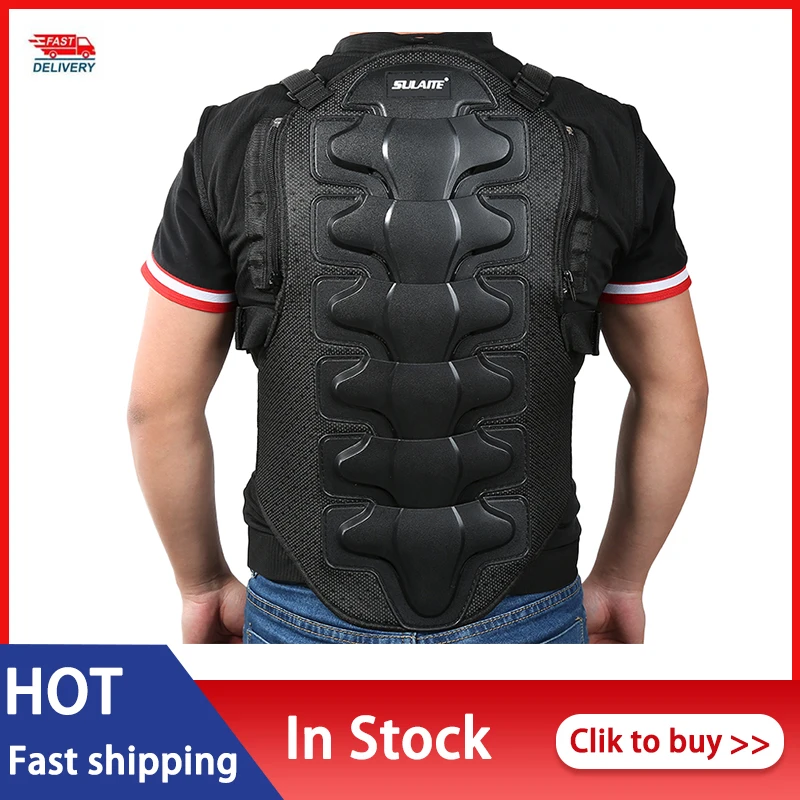 Защитная куртка для мотоцикла Мужская защита на тело мотоциклетная позвоночника