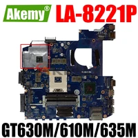 akemy la 8221p for asus k45vj k45vd a45v a85v k45vs k45vm motherboard la 8221p gt630m610m635m motherboard test