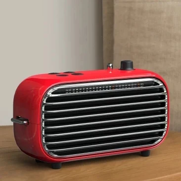 Последний xiaomi mijia LOFREE Bluetooth динамик Мода ретро легкий портативный fm радио кабель