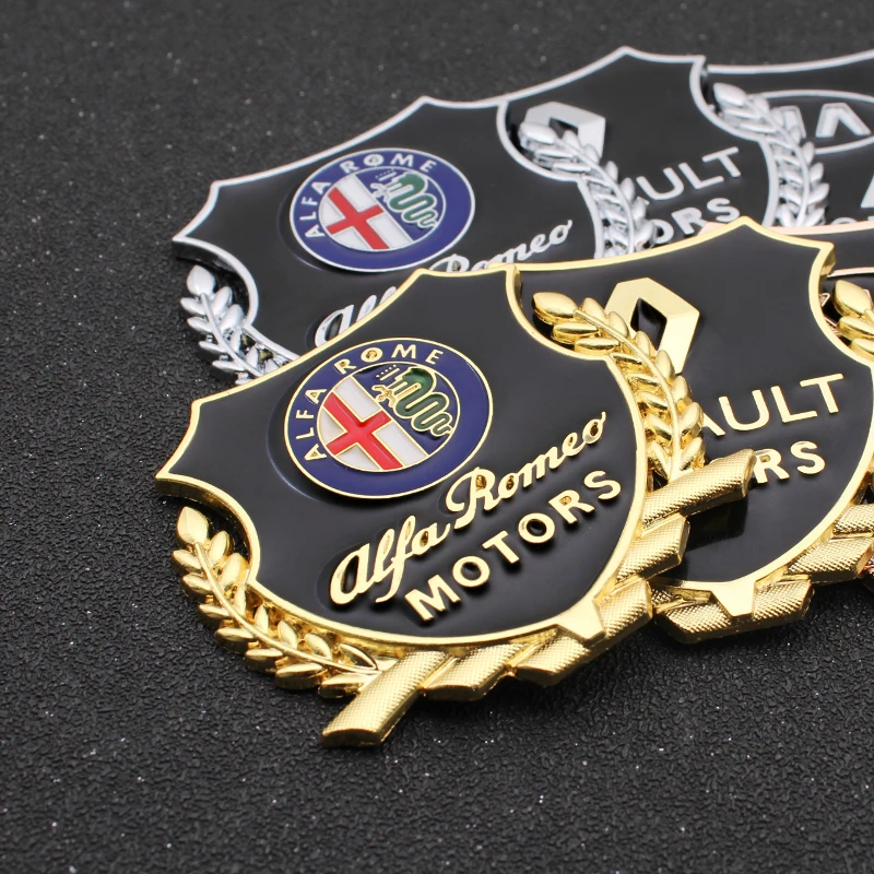 2 шт. металлические наклейки на боковые двери автомобиля эмблема значок для Mitsubishi