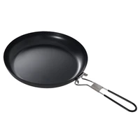 1pc skillet cast iron pan non stick pan outdoor camping kitchen steak pan 9 inch frying pan cookware