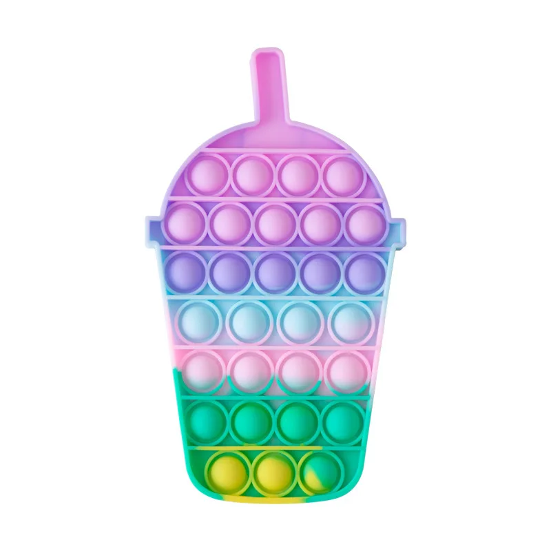 Игрушка-антистресс Rainbow Pop It игрушки-антистресс фрукты животные леденец поезд