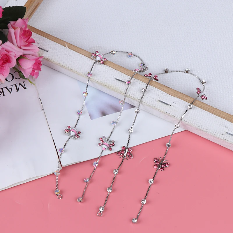 Girl Hair Extension Rhinestone Tool Glitter Braid Hairpin Bridal Wedding Accessories | Красота и здоровье