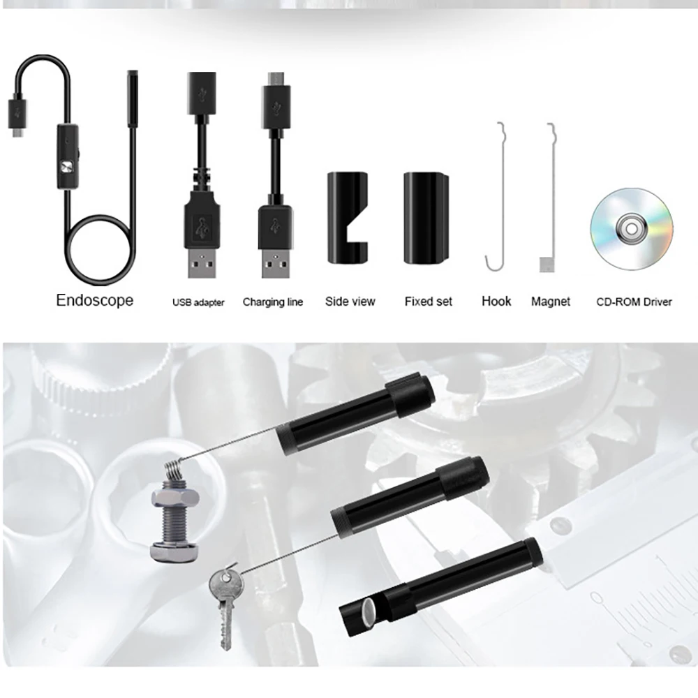 Производитель FDBRO 7 мм Android Usb эндоскоп автомобильная электроника промышленная