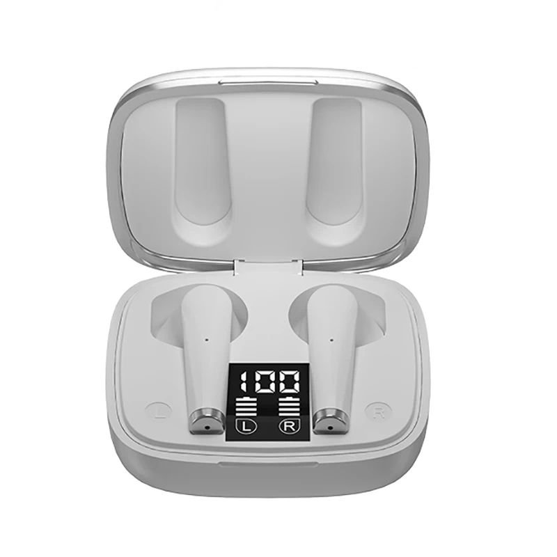 UNCJC True Wireless Earphone Bluetooth Earbuds Dual Speaker TWS Mini Stereo Headphone In-Ear HIFI Audio Sound High Resolution