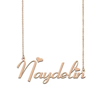 naydelin name necklace custom name necklace for women girls best friends birthday wedding christmas mother days gift