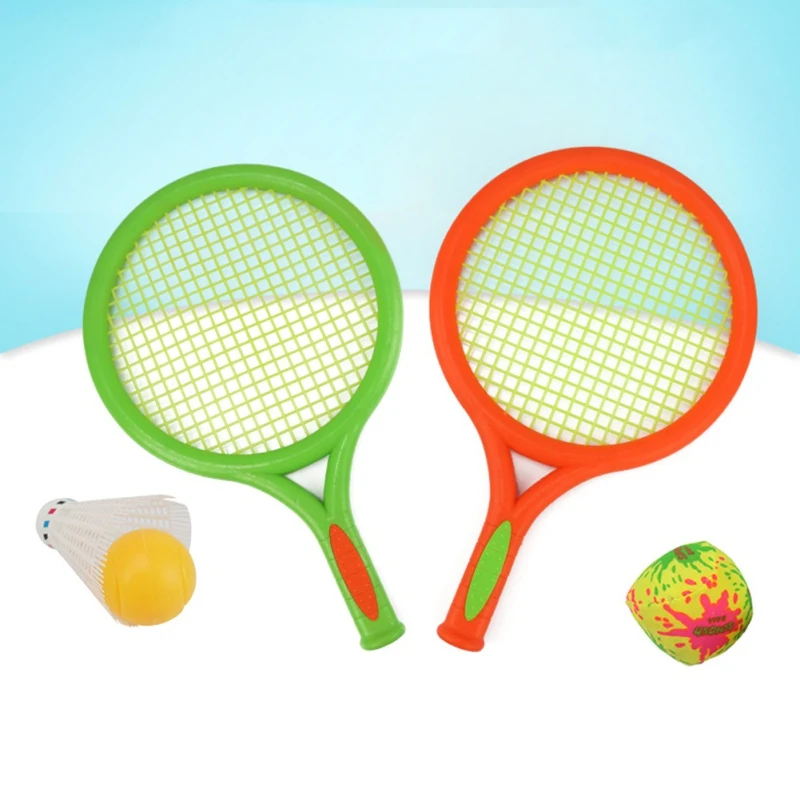 

2020 Newly Youth Children's Tennis Rackets Badminton Racket Raquette Super Light Weight Rackets Sports Force Traning