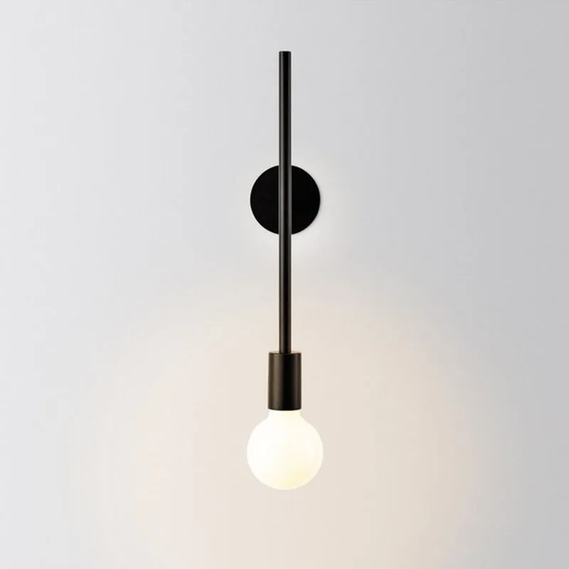 

Minimalist line wall lamp living room simple modern atmosphere household bedside lamp bedroom led staircase light wall lamp