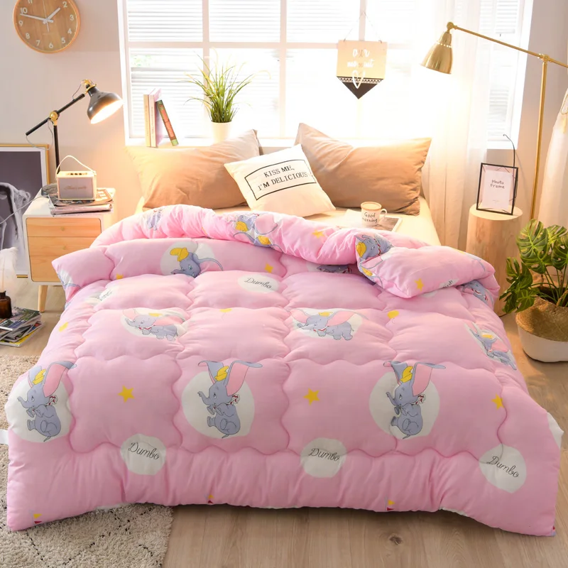 

New Design Down Duvet 3d Quilted Quilt King Queen Twin Full Double Size Comforter Winter Thick Blanket Bedding Filler
