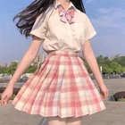Японская коллекция, православная юбка JK, униформа JK для студентов, костюм, мягкая плиссированная юбка с одним ножом