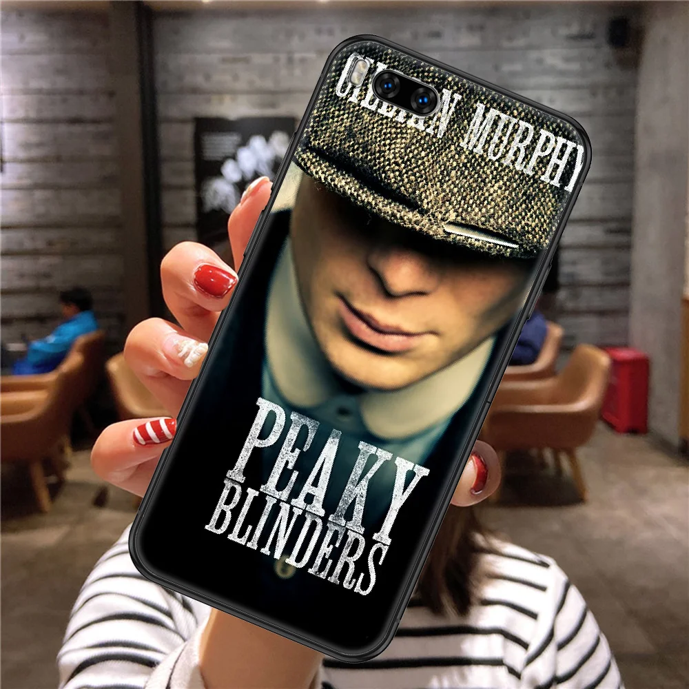 Peaky Blinders Thomas Shelby Phone case For Xiaomi Mi Max Note 3 A2 A3 8 9 9T 10 Lite Pro Ultra black fashion cover tpu bumper |