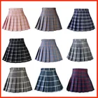 Милая японская школьная форма, Женская юбка кавайная юбка, юбка в шотландскую клетку в стиле Харадзюку