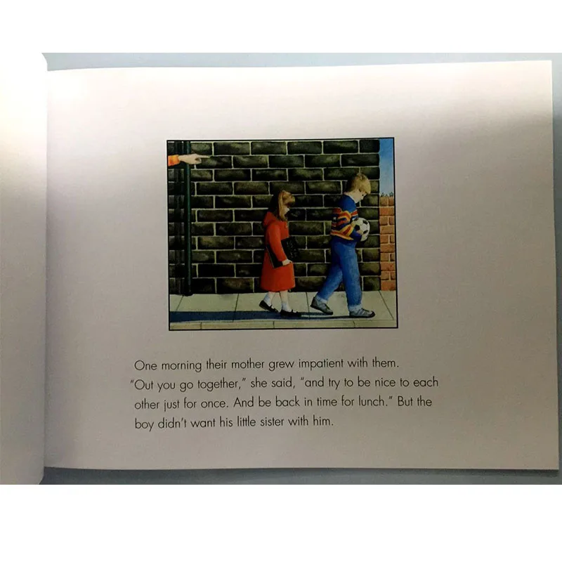 THE TUNNEL By Anthony Browne обучающая английская книга с картинками карта для детей подарки