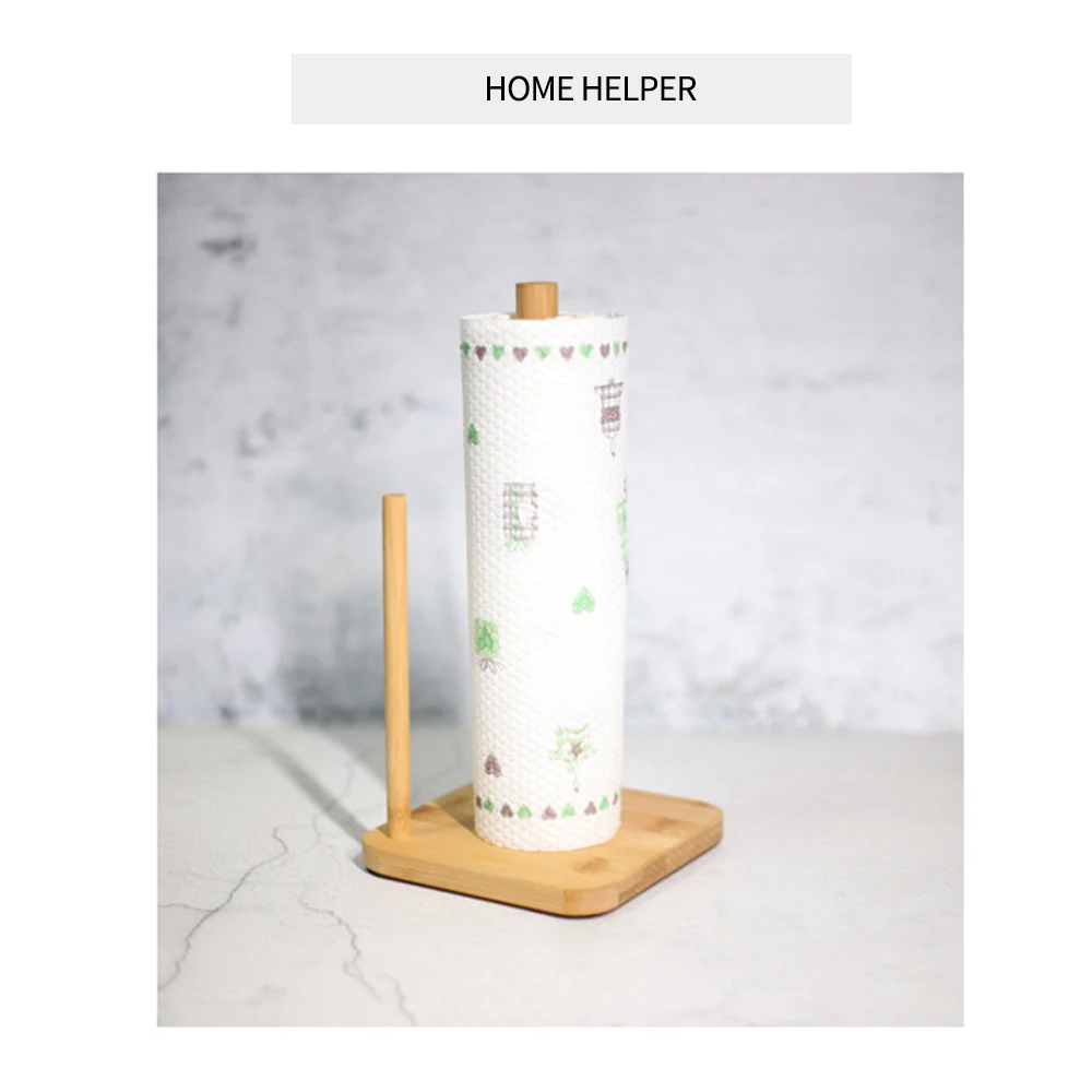 Hot 1 PC Toilet Paper Holder Wooden Standing Practical Towel Rack Tissue For Home Bathroom Kitchen | Обустройство дома