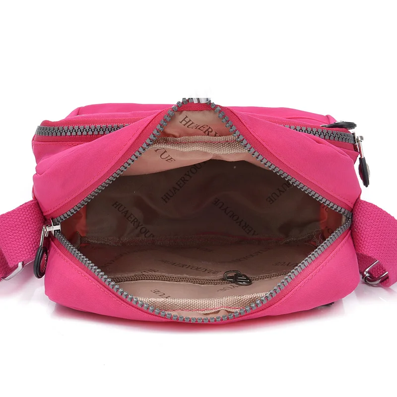 

Women's bag Single Shoulder Bag Fashion messenger bag 2020 new candy color nylon cloth shoulder bag small women's bag