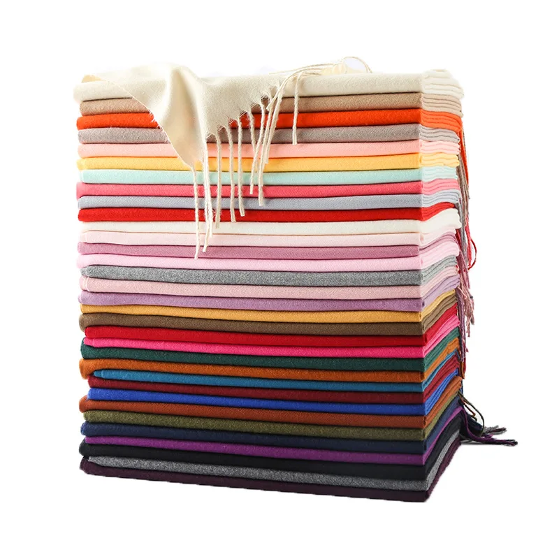 Новый золотой Стандартный Светильник кашемировый Шарф с щетиной осень зима